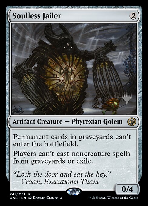 Soulless Jailer - Phyrexia: All Will Be One Promos