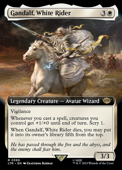 Gandalf, White Rider - The Lord of the Rings: Tales of Middle-earth