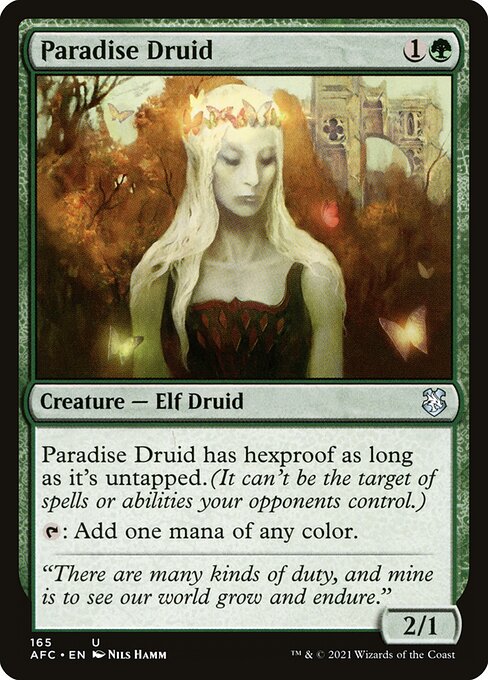 Paradise Druid - Forgotten Realms Commander