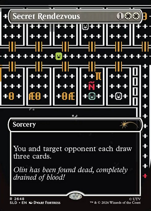 Secret Rendezvous - Secret Lair Drop - Borderless