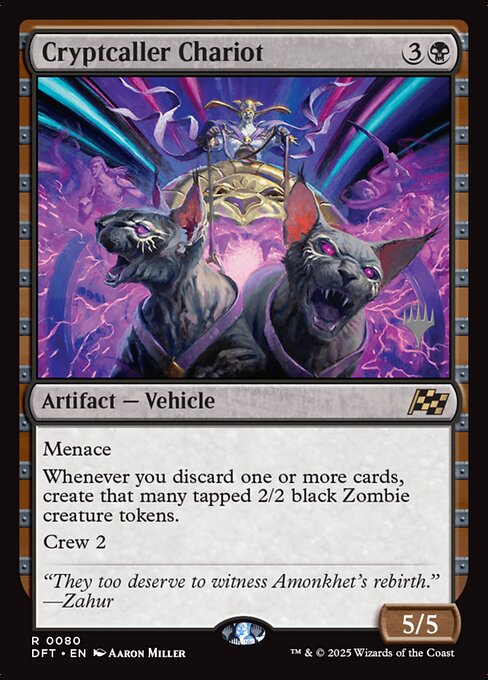 Cryptcaller Chariot - Aetherdrift Promos