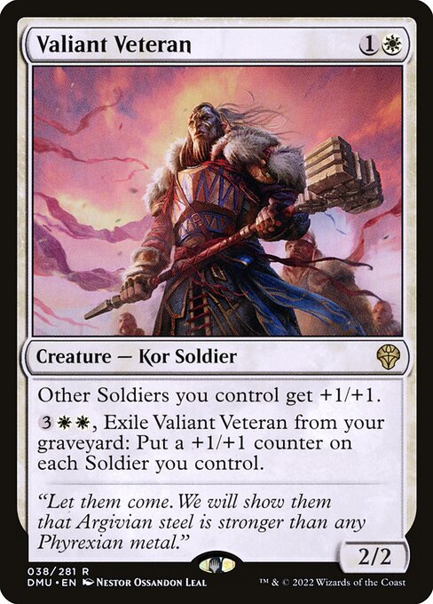 Valiant Veteran - Dominaria United