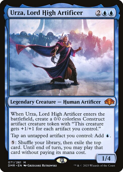 Urza, Lord High Artificer - Dominaria Remastered