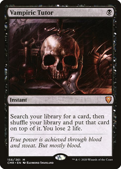 Vampiric Tutor - Commander Legends