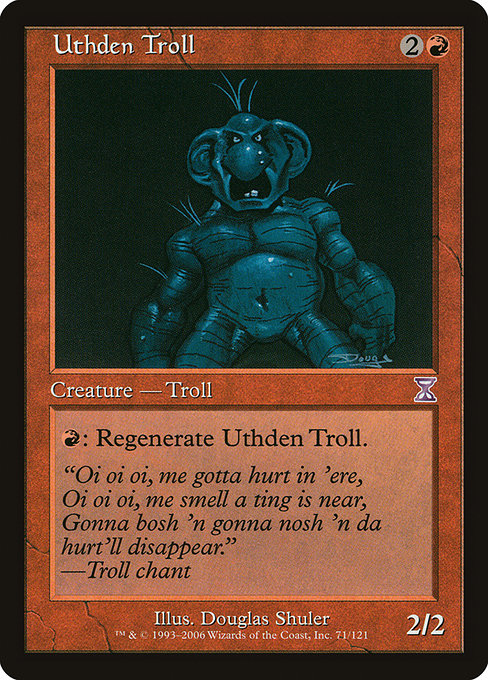 Uthden Troll - Time Spiral Timeshifted