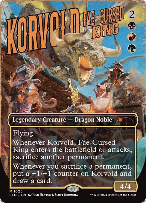 Korvold, Fae-Cursed King - Secret Lair Drop