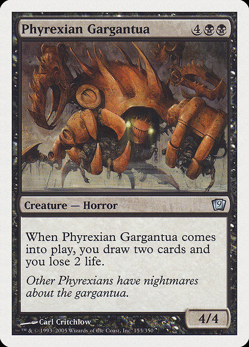 Phyrexian Gargantua - Ninth Edition