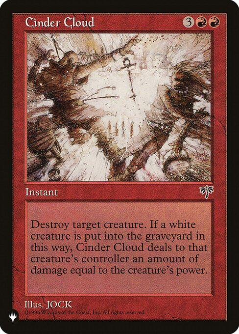 Cinder Cloud - The List