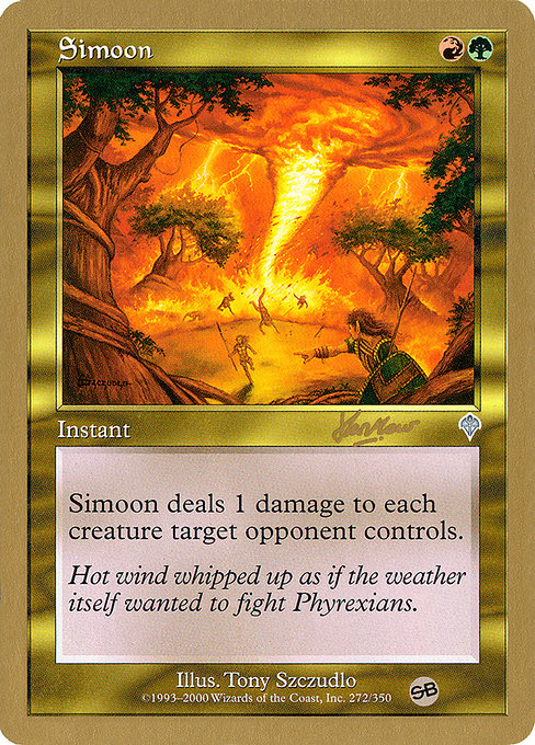 Simoon - World Championship Decks 2002