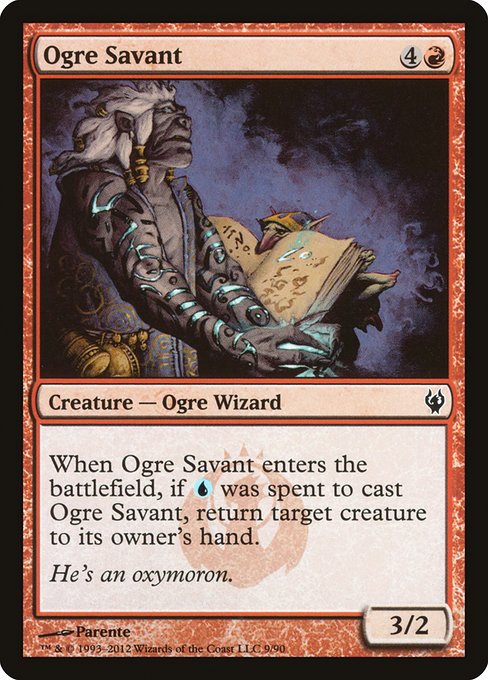 Ogre Savant - Duel Decks: Izzet vs. Golgari