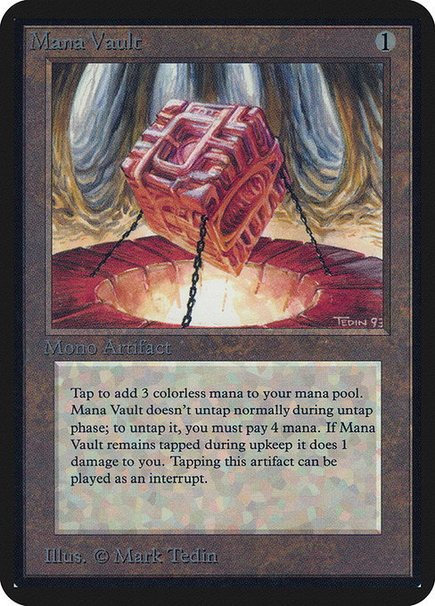 Mana Vault - Limited Edition Alpha