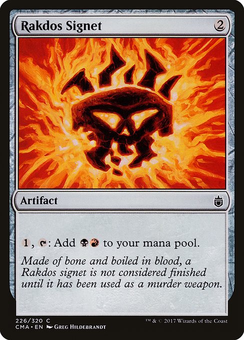 Rakdos Signet - Commander Anthology