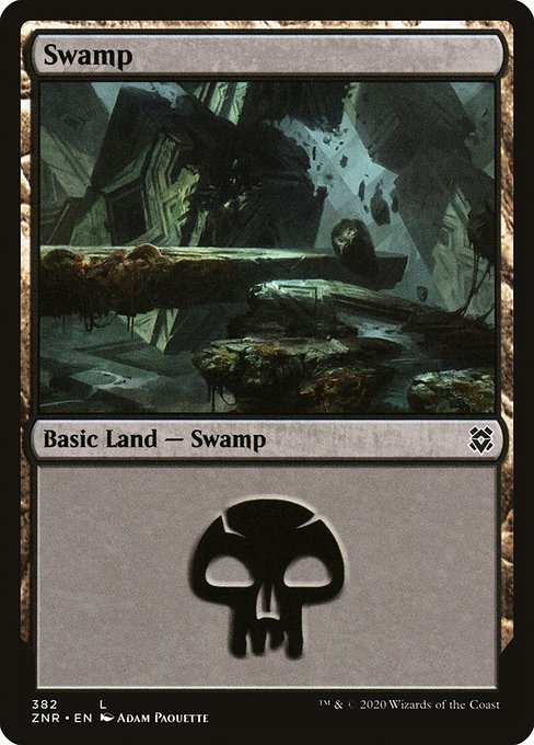 Swamp - Zendikar Rising
