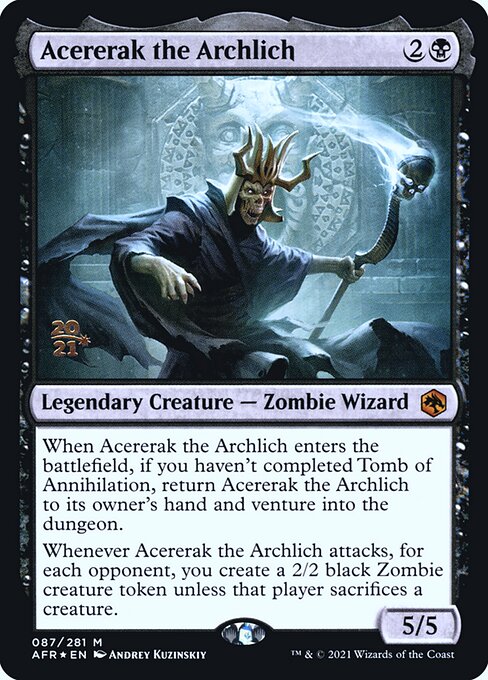 Acererak the Archlich - Adventures in the Forgotten Realms Promos - Promo Foil