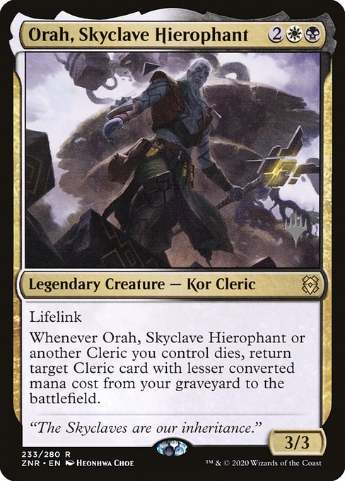 Orah, Skyclave Hierophant - Zendikar Rising Promos