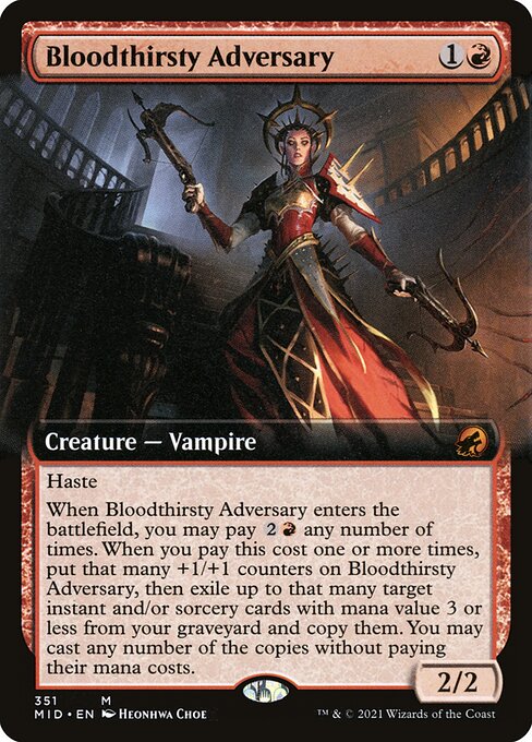 Bloodthirsty Adversary - Innistrad: Midnight Hunt