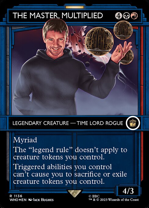 The Master, Multiplied - Doctor Who - Surge Foil