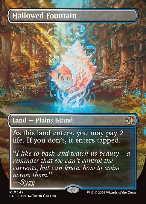 Hallowed Fountain - Lorwyn Eclipsed - Borderless