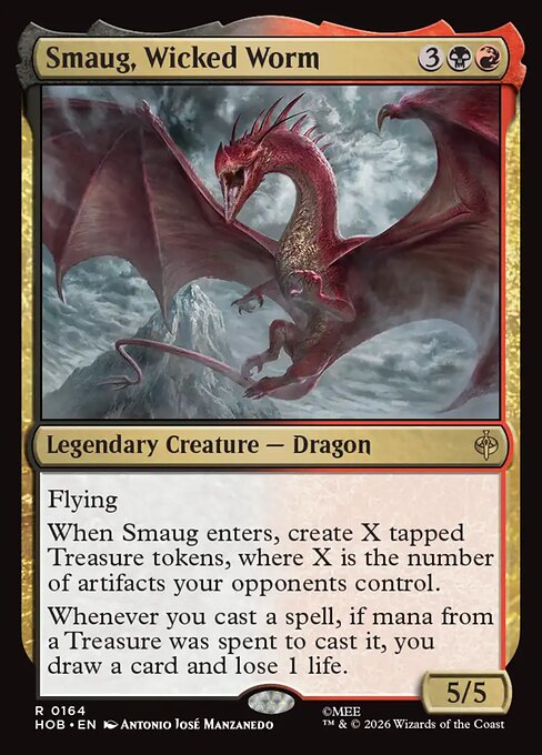 Smaug, Wicked Worm - The Hobbit