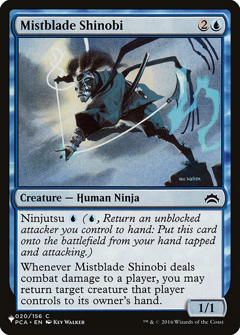 Mistblade Shinobi - The List