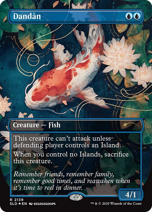 Dandân - Secret Lair Drop - Borderless