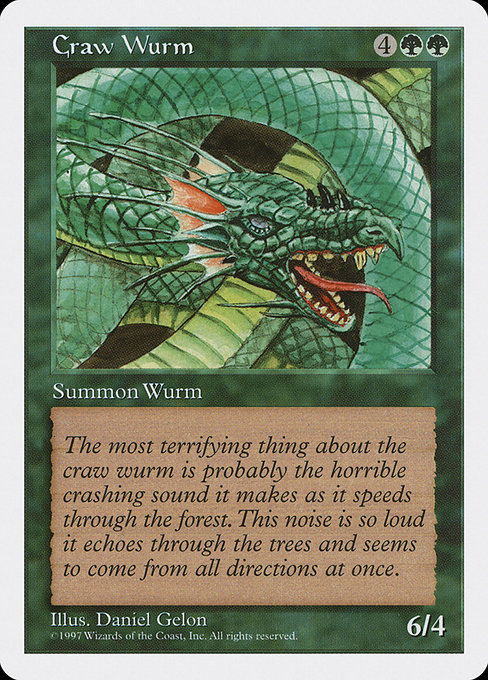 Craw Wurm - Fifth Edition