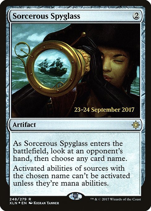 Sorcerous Spyglass - Ixalan Promos