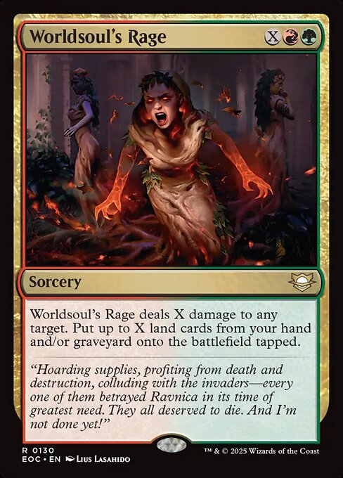Worldsoul's Rage - Edge of Eternities Commander