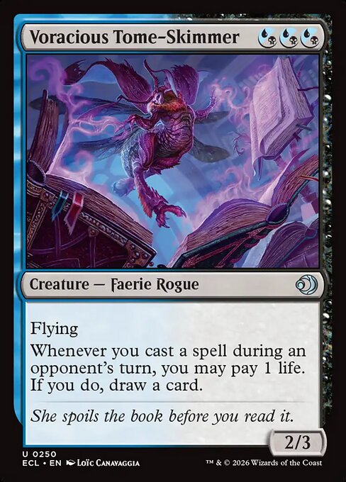 Voracious Tome-Skimmer - Lorwyn Eclipsed