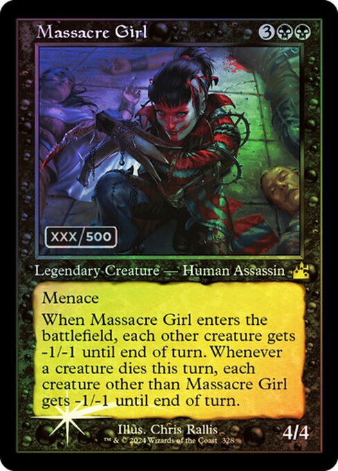 Massacre Girl - Ravnica Remastered - Double Rainbow, Retro
