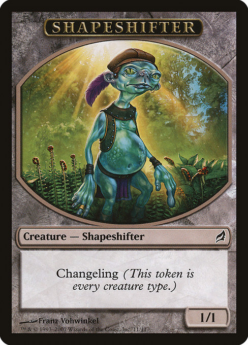 Shapeshifter - Lorwyn Tokens