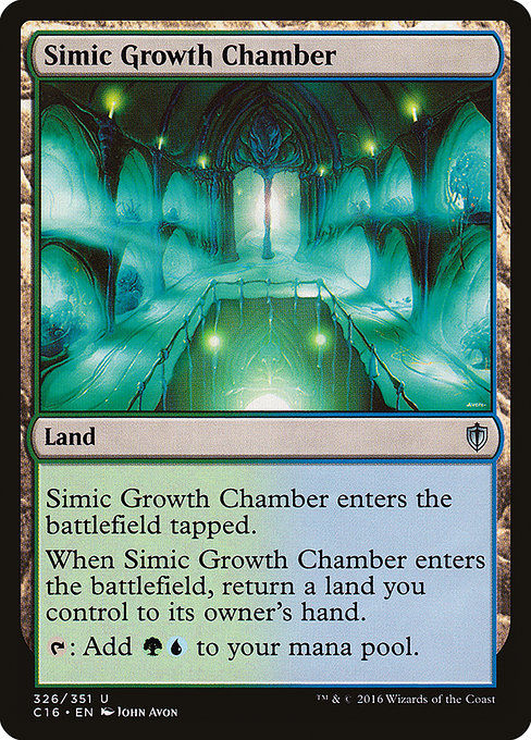 Simic Growth Chamber - Commander 2016