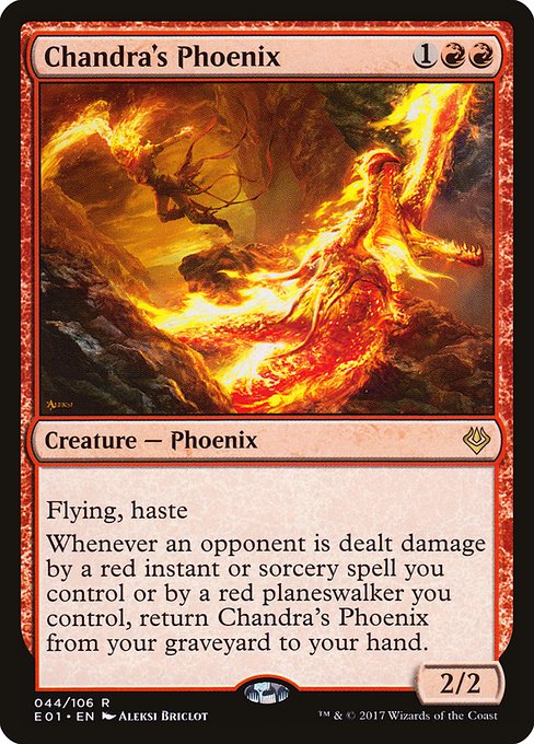 Chandra's Phoenix - Archenemy: Nicol Bolas