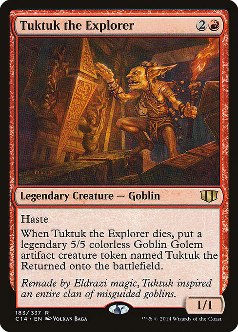 Tuktuk the Explorer - Commander 2014