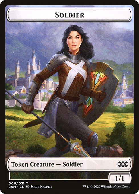 Soldier - Double Masters Tokens