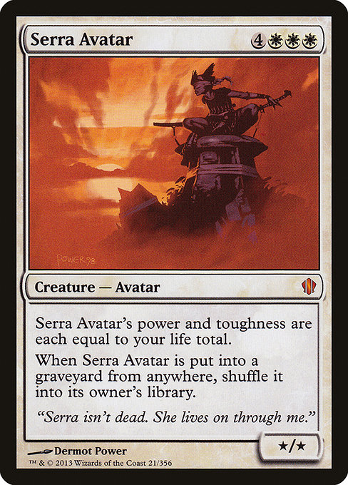 Serra Avatar - Commander 2013