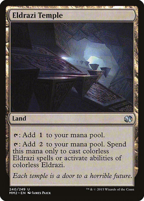 Eldrazi Temple - Modern Masters 2015