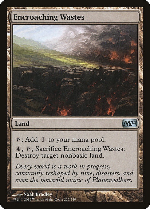 Encroaching Wastes - Magic 2014