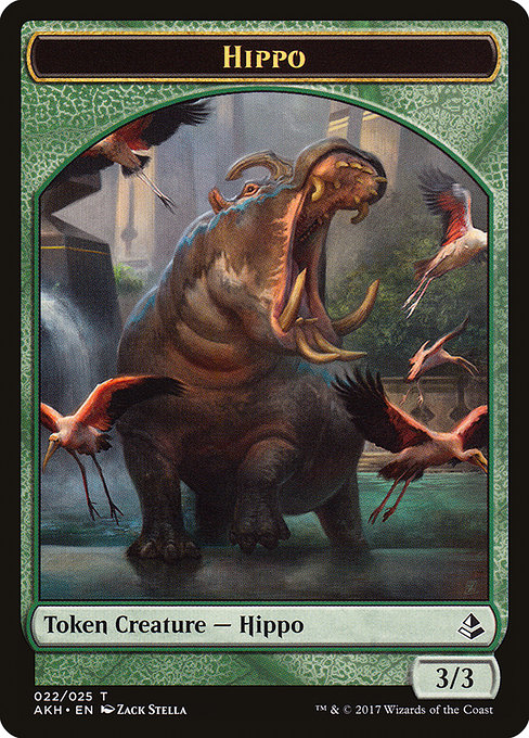 Hippo - Amonkhet Tokens