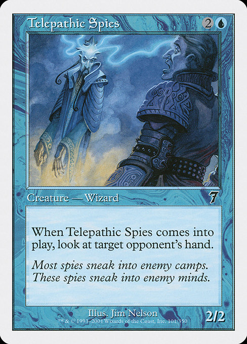 Telepathic Spies - Seventh Edition