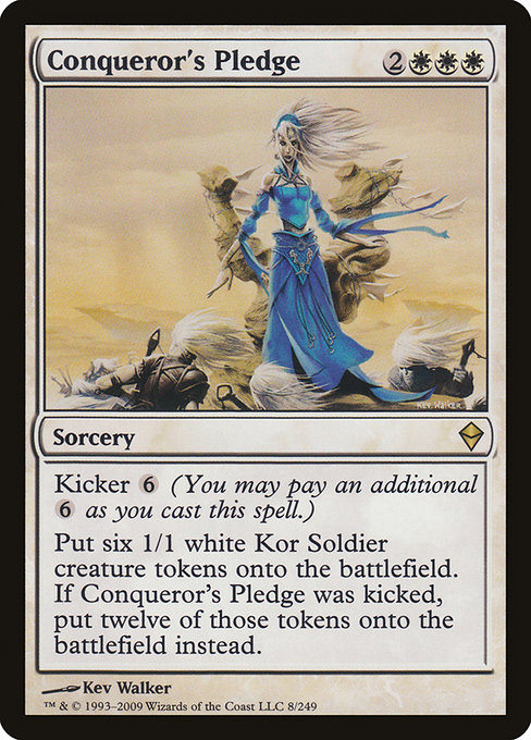 Conqueror's Pledge - Zendikar