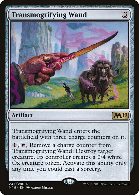 Transmogrifying Wand - Core Set 2019