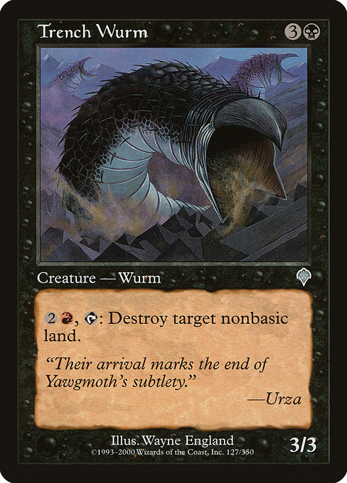 Trench Wurm - Invasion