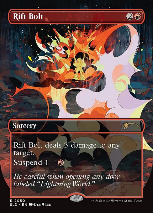 Rift Bolt - Secret Lair Drop - Borderless