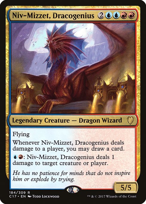 Niv-Mizzet, Dracogenius - Commander 2017