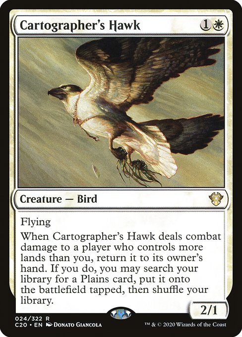 Cartographer's Hawk - Commander 2020