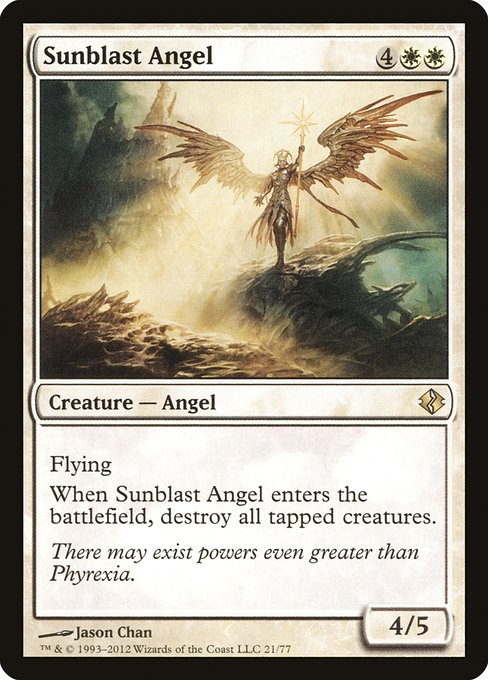 Sunblast Angel - Duel Decks: Venser vs. Koth