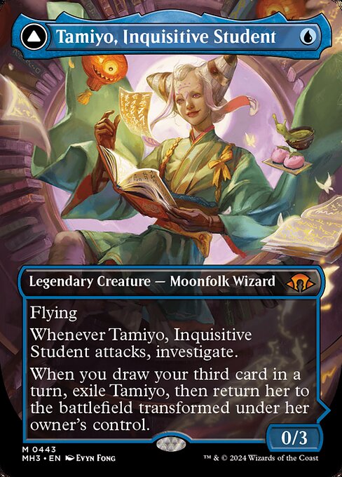 Tamiyo, Inquisitive Student // Tamiyo, Seasoned Scholar - Modern Horizons 3