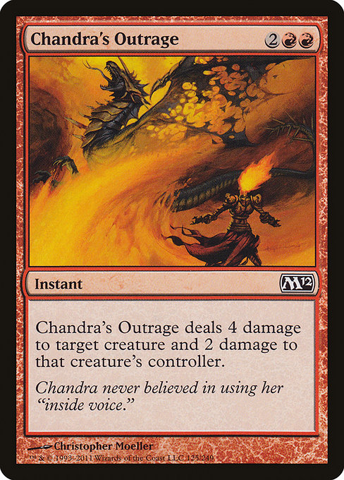 Chandra's Outrage - Magic 2012