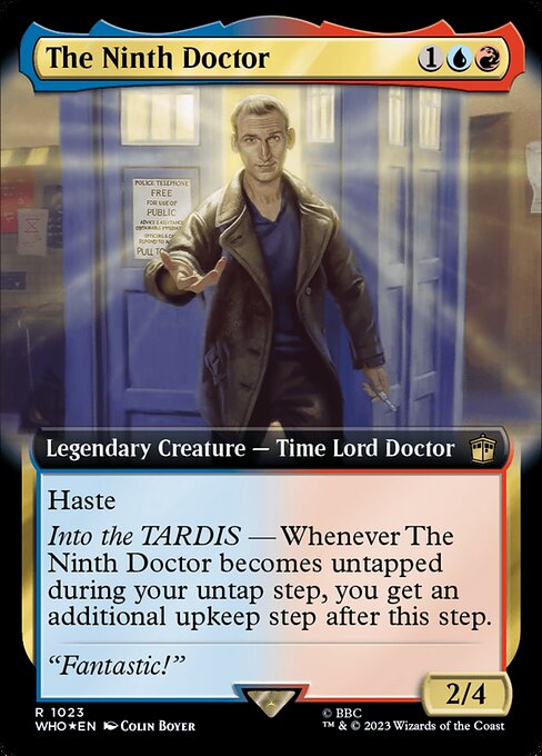 The Ninth Doctor - Doctor Who - Surge Foil